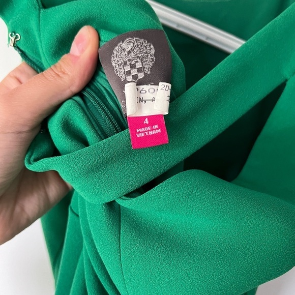 Vince Camuto Green Dress Size 4 - Picture 3 of 5